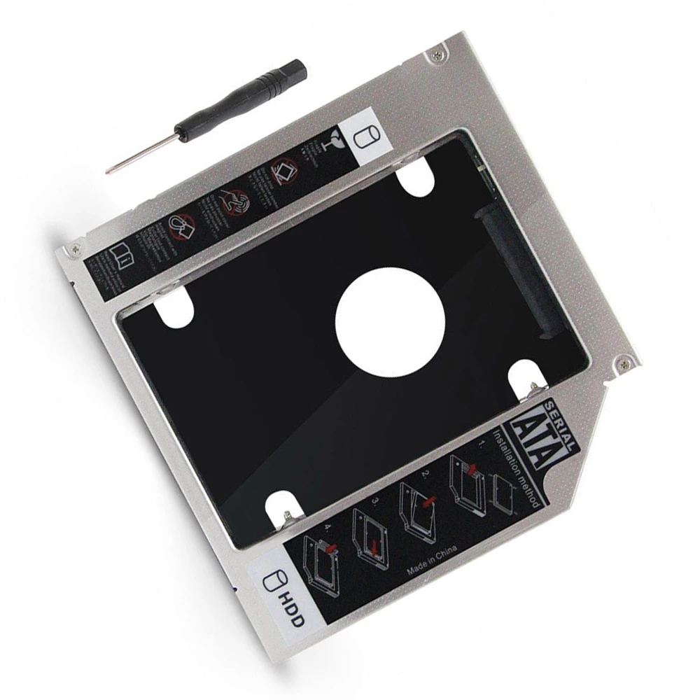 12.7mm 2nd Hard Drive SSD HDD Caddy For DELL Inspiron 15R SE 7520 N5010 N5110 M5010
12.7mm 2nd Hard Drive SSD HDD Caddy For DELL Inspiron 15R SE 7520 N5010 N5110 M5010