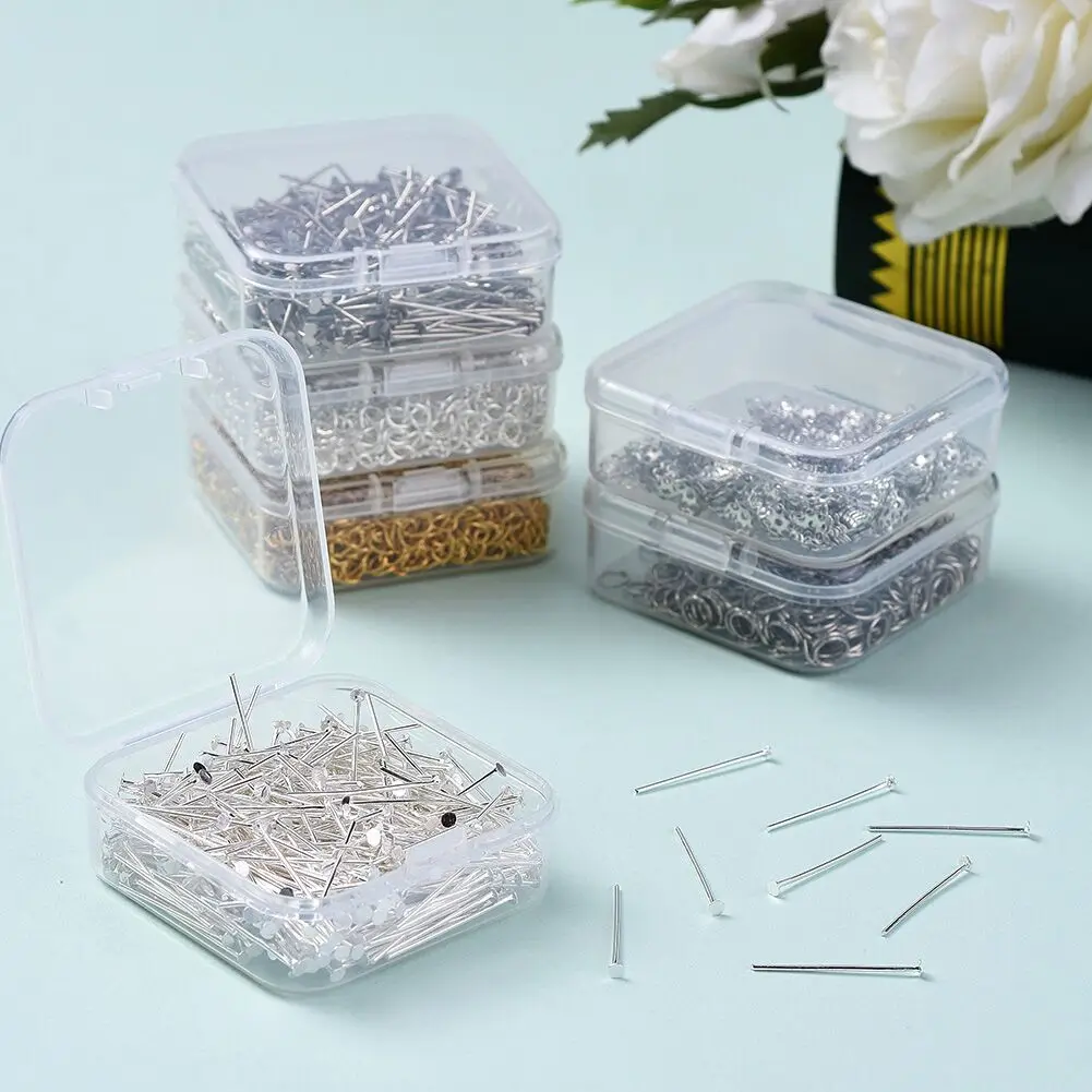 20*17MM Silver/Rhodium/Gold Earring Hooks Box For Earrings Jewelry Making DIY Crafts Accessories Jump Rings/Chain In Storage Box
20*17MM Silver/Rhodium/Gold Earring Hooks Box For Earrings Jewelry Making DIY Crafts Accessories Jump Rings/Chain In Storage Box