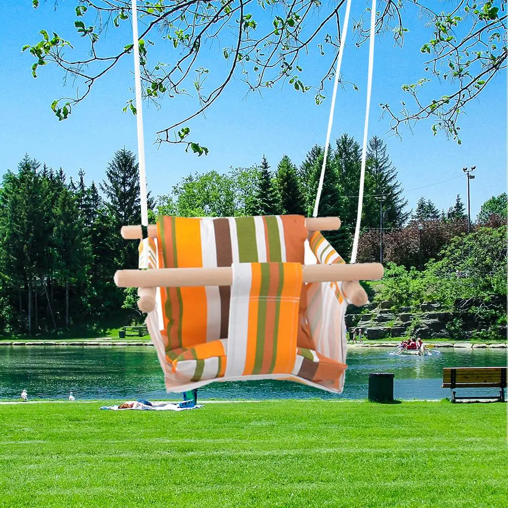 Baby Safety Swing Chair Hanging Swings Set Children Toy Rocking Solid Wood Seat With Cushion For Baby Indoor Room Decor
Baby Safety Swing Chair Hanging Swings Set Children Toy Rocking Solid Wood Seat With Cushion For Baby Indoor Room Decor