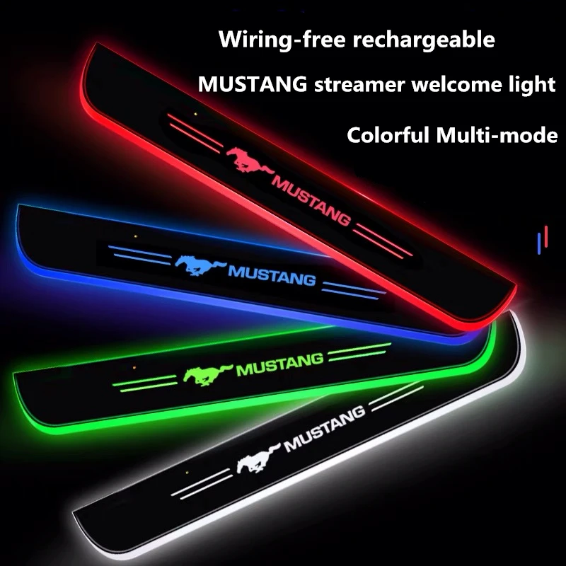 For Ford Mustang Mach-E EV SHELBY GTE Welcome Pedal Lights Door Sill Pathway Lamps Led Thresholds Scuff Plates Auto Accessories
For Ford Mustang Mach-E EV SHELBY GTE Welcome Pedal Lights Door Sill Pathway Lamps Led Thresholds Scuff Plates Auto Accessories
