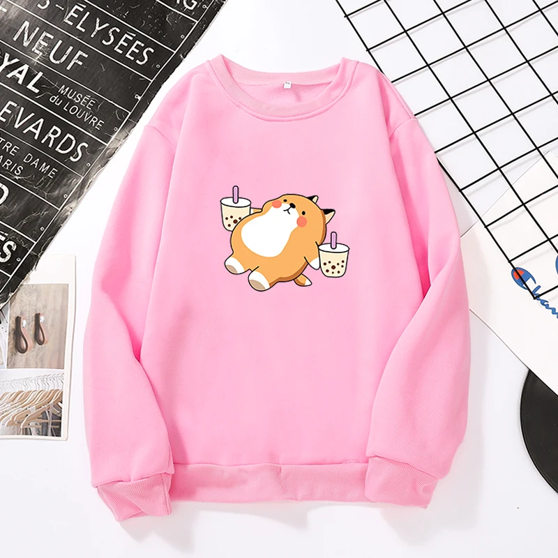 Hoodie Cute Dog Sweater Pullover Sweatshirt Harajuku Hoodies Lovely Kawaii Casual Hoody O-Neck Women Men Clothes Couples New
Hoodie Cute Dog Sweater Pullover Sweatshirt Harajuku Hoodies Lovely Kawaii Casual Hoody O-Neck Women Men Clothes Couples New