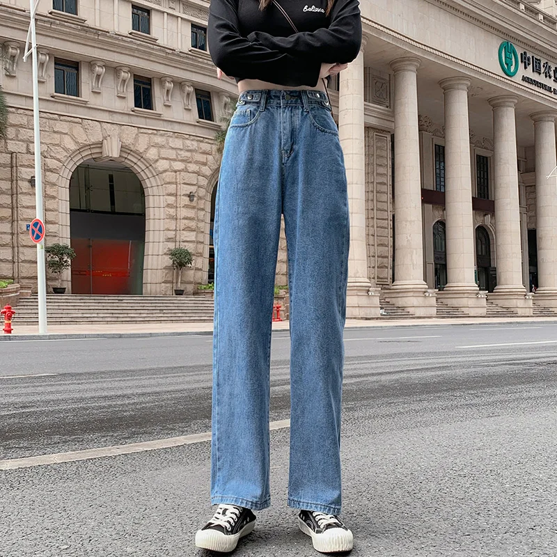 Women Spring Jeans Pants Vintage Black High Waisted Jeans Leisure Loose Wide Leg Jeans Streetwear Fashion Boyfriend Baggy Jeans
Women Spring Jeans Pants Vintage Black High Waisted Jeans Leisure Loose Wide Leg Jeans Streetwear Fashion Boyfriend Baggy Jeans