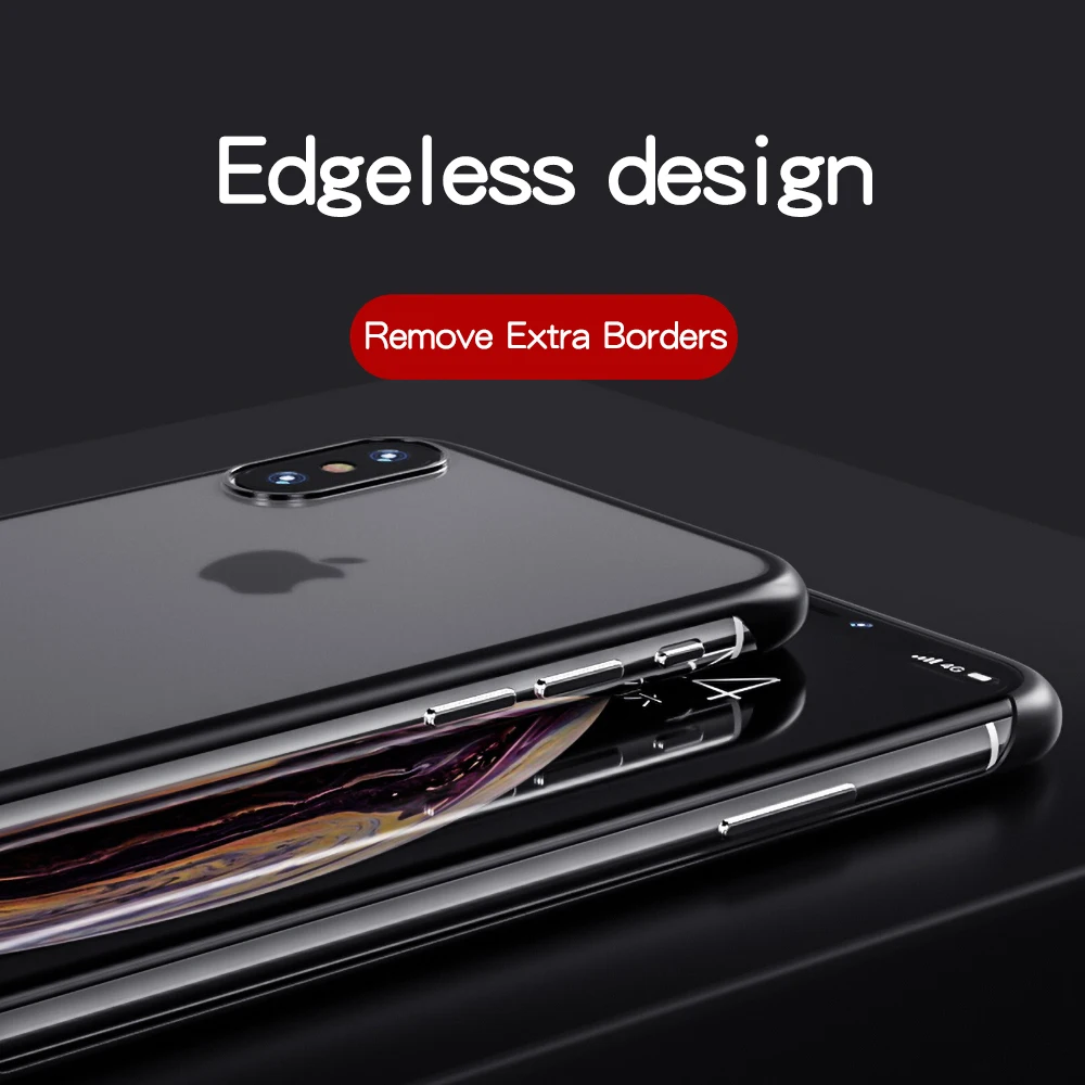 SMORSS Ультратонкий чехол для телефона без полей iPhone X XS Max 11 pro прозрачный