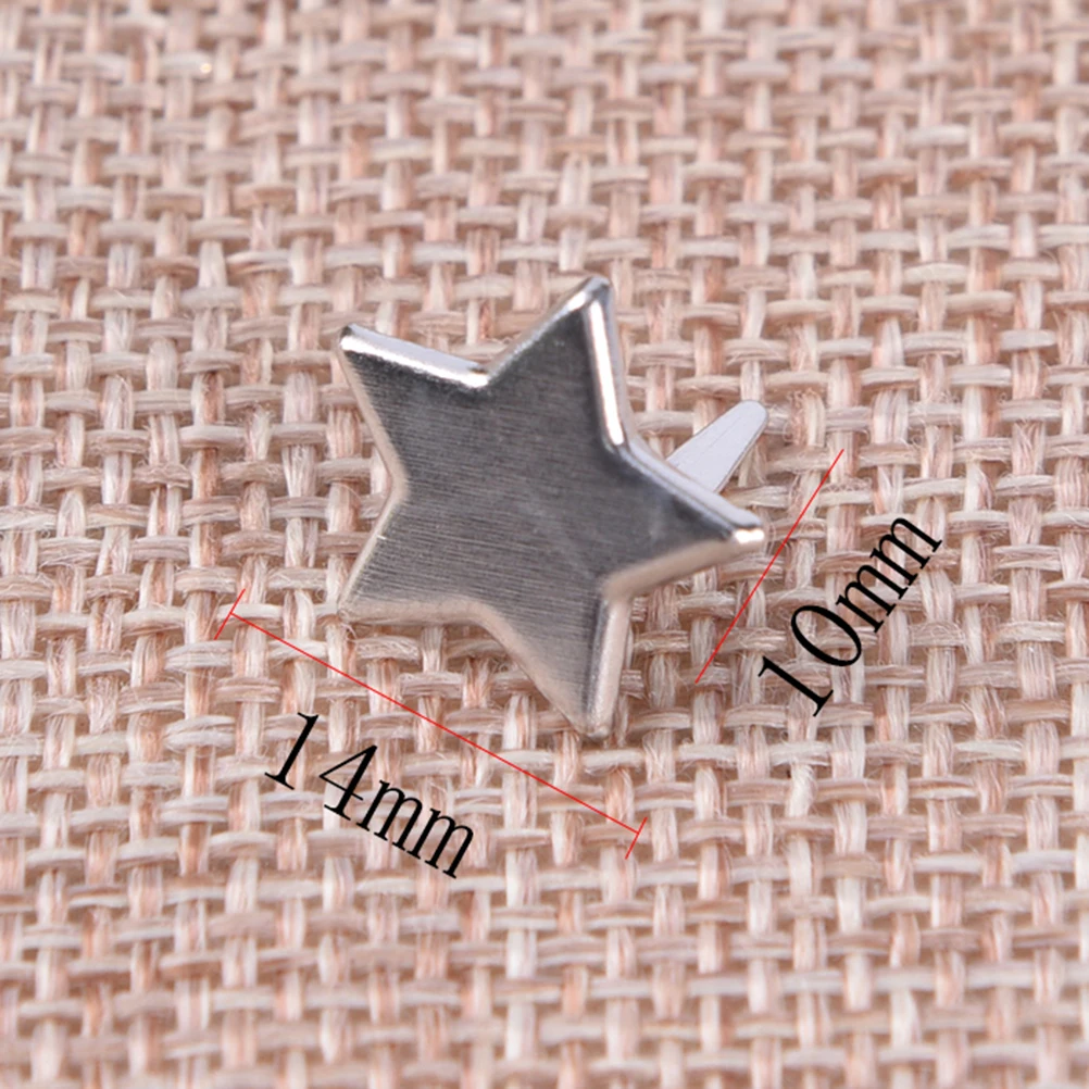20pcs /set Sliver Star Shape Metal Brads Decoration Embellishments Scrapbooking Brads
20pcs /set Sliver Star Shape Metal Brads Decoration Embellishments Scrapbooking Brads