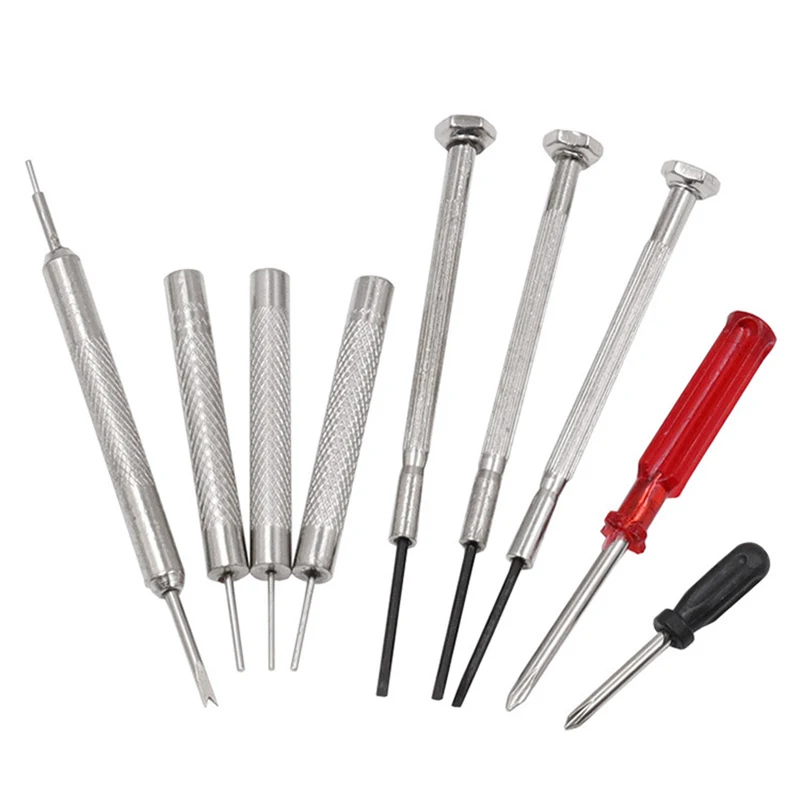 16Pcs/Set Watch Repair Tools Set Watch Case Opener Link Pin Remover Repair Tools Kit Watchmaker Tools JS23