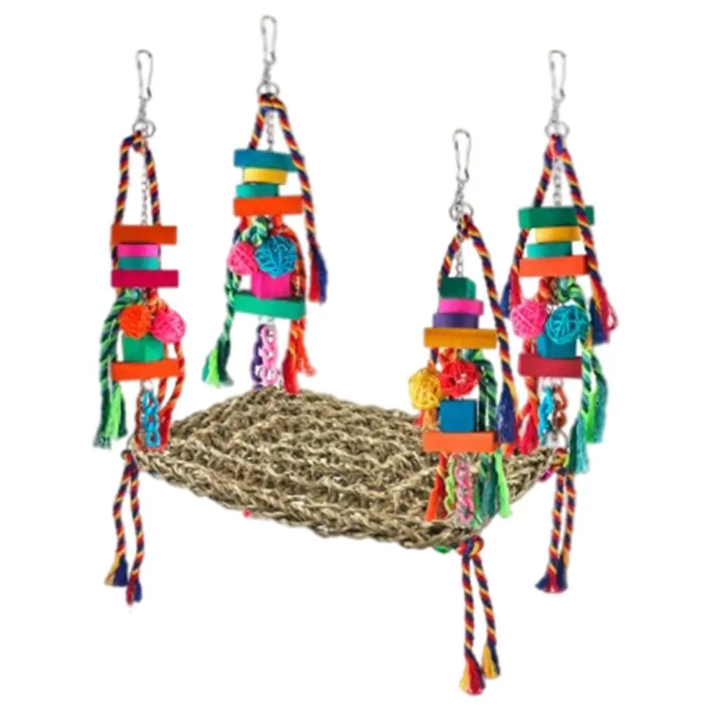 Rattan Parrot Toys Swing Detachable Decoration Acrylic Chain Birds Gnawing Toys, for Conure Budgie Small Birds Cage Pet Supplies
Rattan Parrot Toys Swing Detachable Decoration Acrylic Chain Birds Gnawing Toys, for Conure Budgie Small Birds Cage Pet Supplies