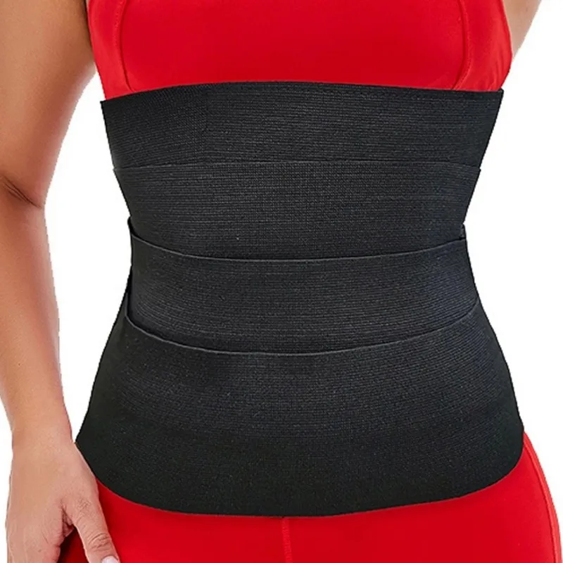 

Women Snatch Me Up Bandage Wrap Waist Trainer Shaperwear Belt Slimming Tummy Belt Corset Top Stretch Bands Cincher Body Shaper