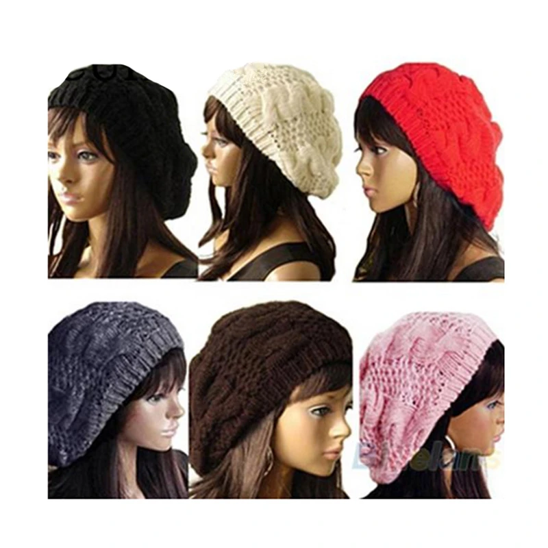 YSDNCHI Winter Ski Wool Knitted Caps Fashion Women Hats Beret Braided Hats Baggy Beanie Crochet Warm Drop Shipping
YSDNCHI Winter Ski Wool Knitted Caps Fashion Women Hats Beret Braided Hats Baggy Beanie Crochet Warm Drop Shipping