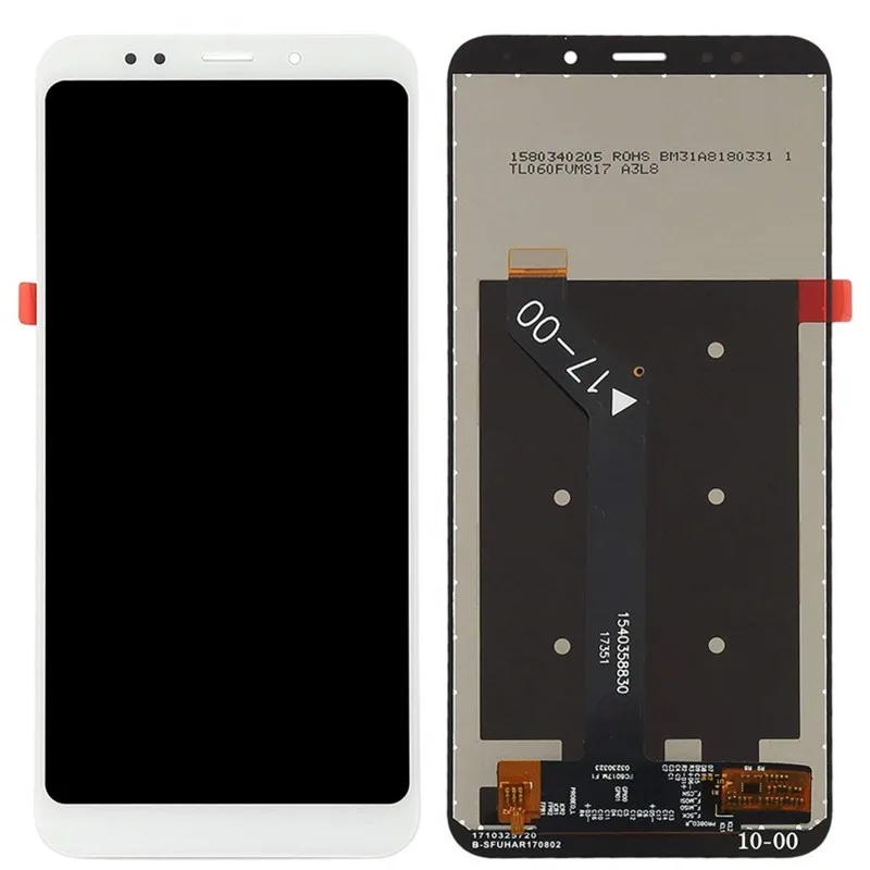For Xiaomi Redmi 5 Plus / Note 5 LCD Display + Touch Screen Digitizer Assembly Replacement
For Xiaomi Redmi 5 Plus / Note 5 LCD Display + Touch Screen Digitizer Assembly Replacement