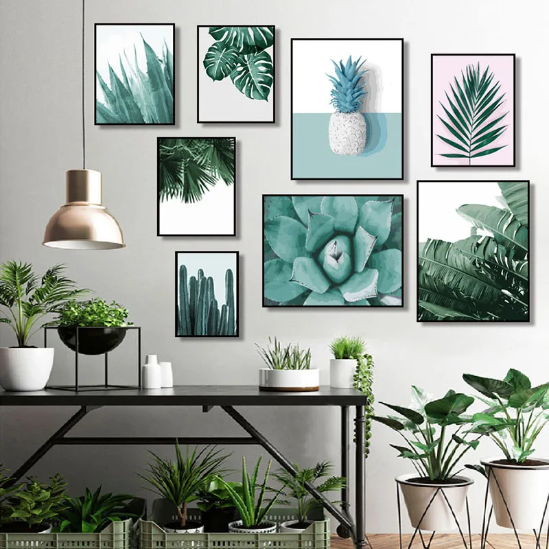 Modern Nordic Green Plant Leaf Still Life Home Decoration Wall Painting Simple Canvas Printing Frameless Decorative Poster
Modern Nordic Green Plant Leaf Still Life Home Decoration Wall Painting Simple Canvas Printing Frameless Decorative Poster