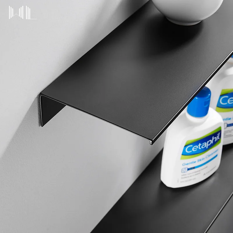 Nordic Adhesive White Bathroom Shelf Toilet Mirror Dressing Table Black Storage Shelves Word Wall Matte Black Shower Organizer
Nordic Adhesive White Bathroom Shelf Toilet Mirror Dressing Table Black Storage Shelves Word Wall Matte Black Shower Organizer
