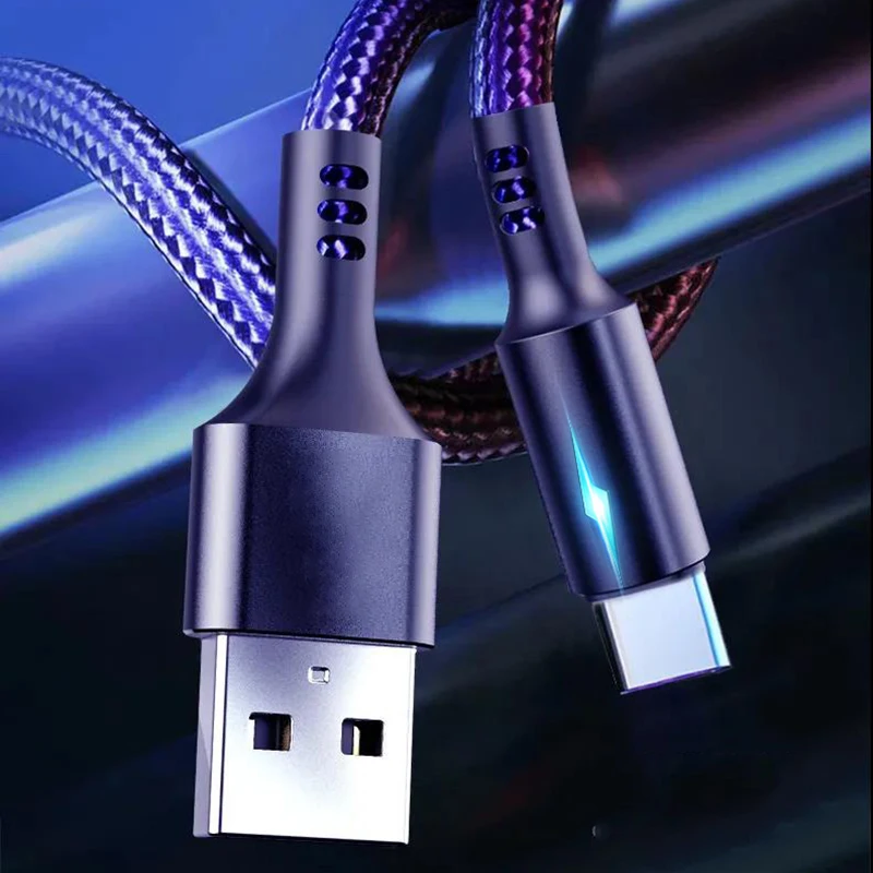 FOR LED Light 5A Type C Cable Fast Charging USB C Cable for Xiaomi Huawei Note 7 Phone Accessories Data Cable Charger USB Cable
FOR LED Light 5A Type C Cable Fast Charging USB C Cable for Xiaomi Huawei Note 7 Phone Accessories Data Cable Charger USB Cable
