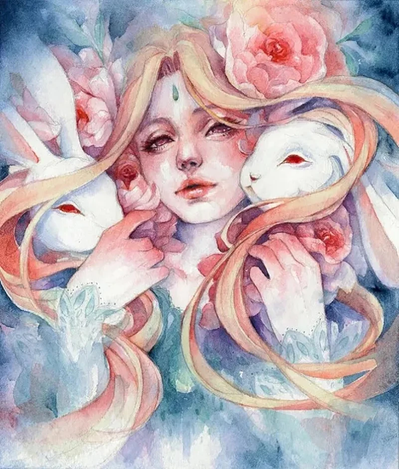 Girl Embroidery 5D DIY Diamond Painting Kits Full Round With AB Drill Animal Flower Mosaic Art home decor Gift
Girl Embroidery 5D DIY Diamond Painting Kits Full Round With AB Drill Animal Flower Mosaic Art home decor Gift