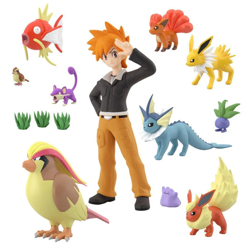 Pokemon EX CASHAPON Pidgeot Magikarp Vulpix Oddish Vaporeon модель игрушки коллекции фигурок|Игровые