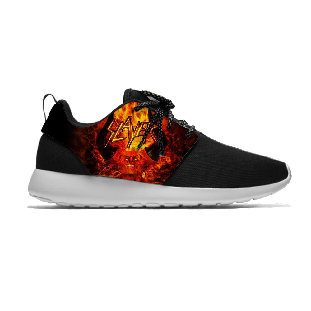 Slayer Heavy Metal Rock Band Fashion Novelty Cool Sport Running Shoes Lightweight Breathable 3D Printed Men women Mesh Sneakers
Slayer Heavy Metal Rock Band Fashion Novelty Cool Sport Running Shoes Lightweight Breathable 3D Printed Men women Mesh Sneakers
