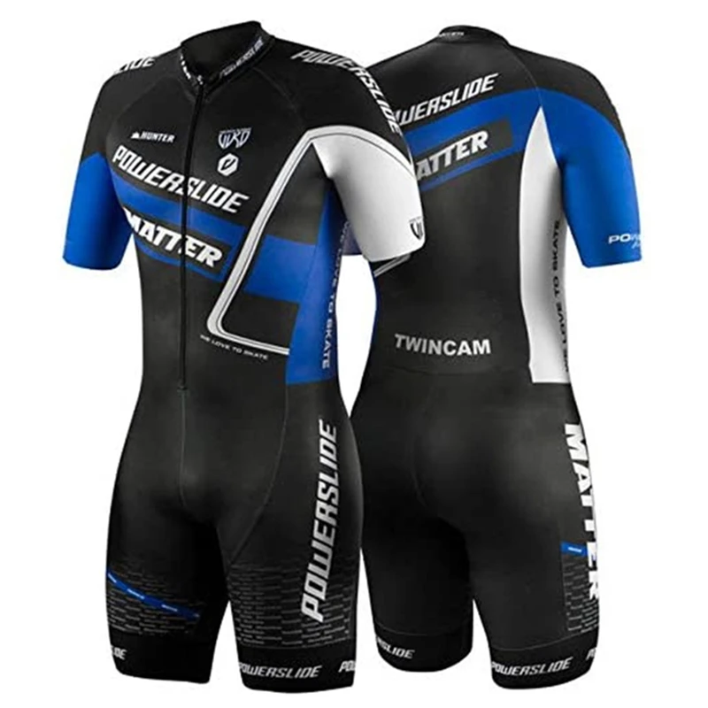 Powerslide Skate Suit Skinsuit Triathlon Men Speed Skaters Suit Inline Roller Racing Speed Skats Clothing Pro Team Skating Jumps
Powerslide Skate Suit Skinsuit Triathlon Men Speed Skaters Suit Inline Roller Racing Speed Skats Clothing Pro Team Skating Jumps
