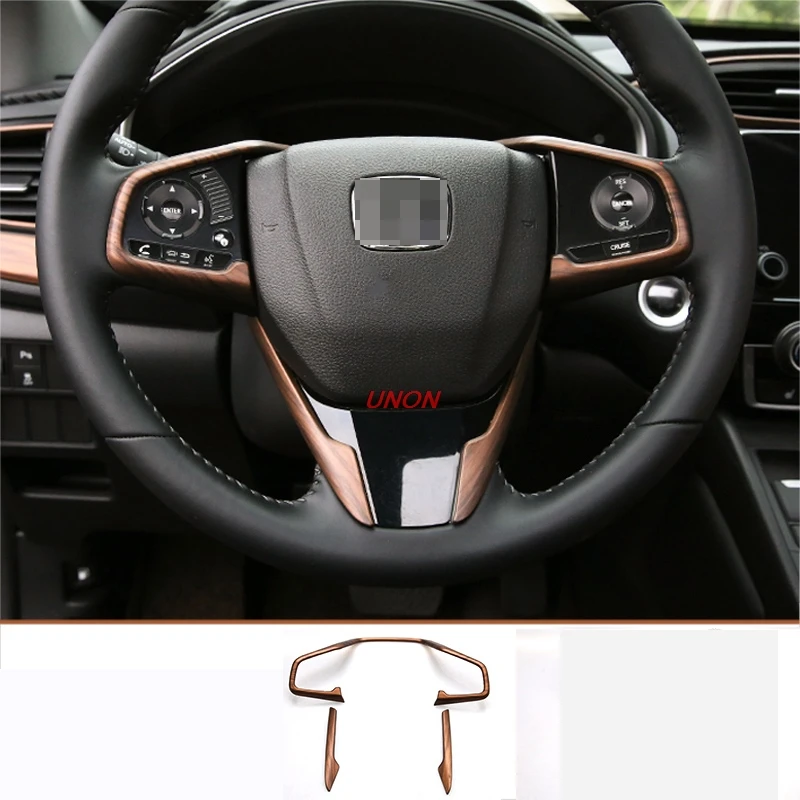 Car Peach Wood Grain Steering Wheel Cover Trim Fit For Honda CRV CR-V 2017 2018 Decoration Interior Accessories
Car Peach Wood Grain Steering Wheel Cover Trim Fit For Honda CRV CR-V 2017 2018 Decoration Interior Accessories