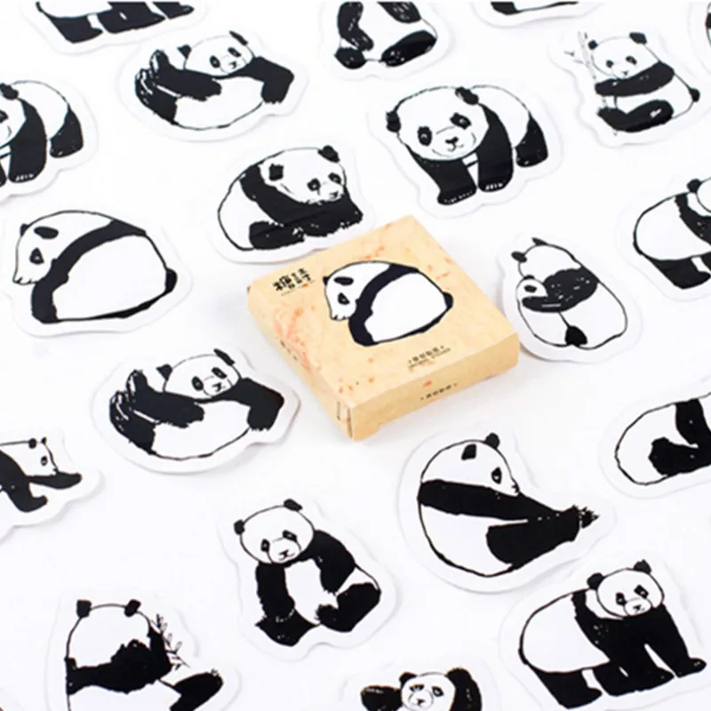 40Pcs/Pack Giant Panda Stationery Stickers Doodling Travel DIY Sticker Car Motorcycle Luggage Laptop Bike Scooter Toys
40Pcs/Pack Giant Panda Stationery Stickers Doodling Travel DIY Sticker Car Motorcycle Luggage Laptop Bike Scooter Toys