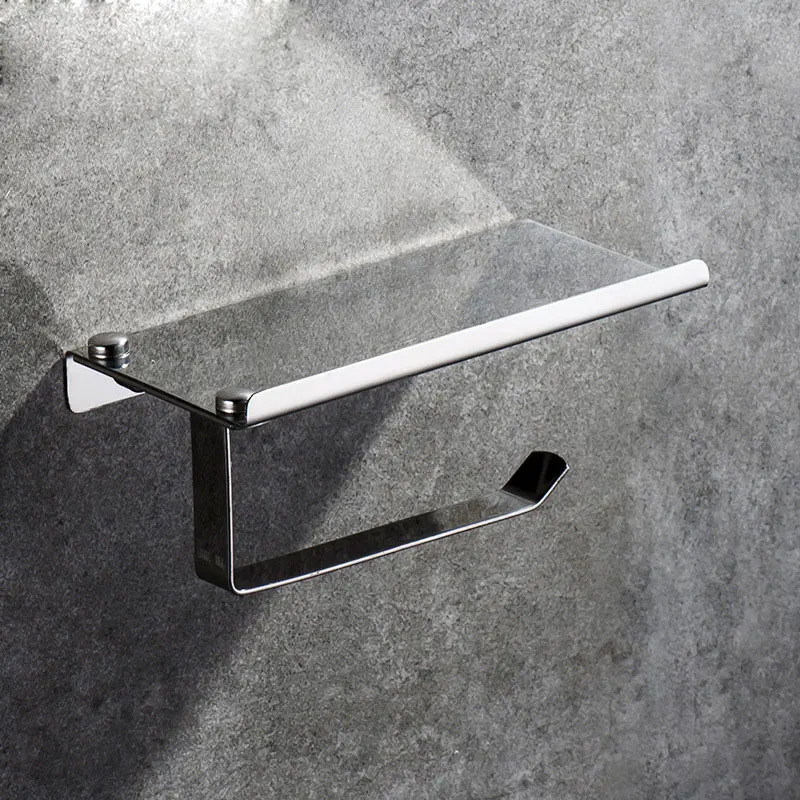 Wall Mounted Toilet paper holder stainless steel tissue holder mobile phone bathroom paper roll rack wall mount bathroom product
Wall Mounted Toilet paper holder stainless steel tissue holder mobile phone bathroom paper roll rack wall mount bathroom product