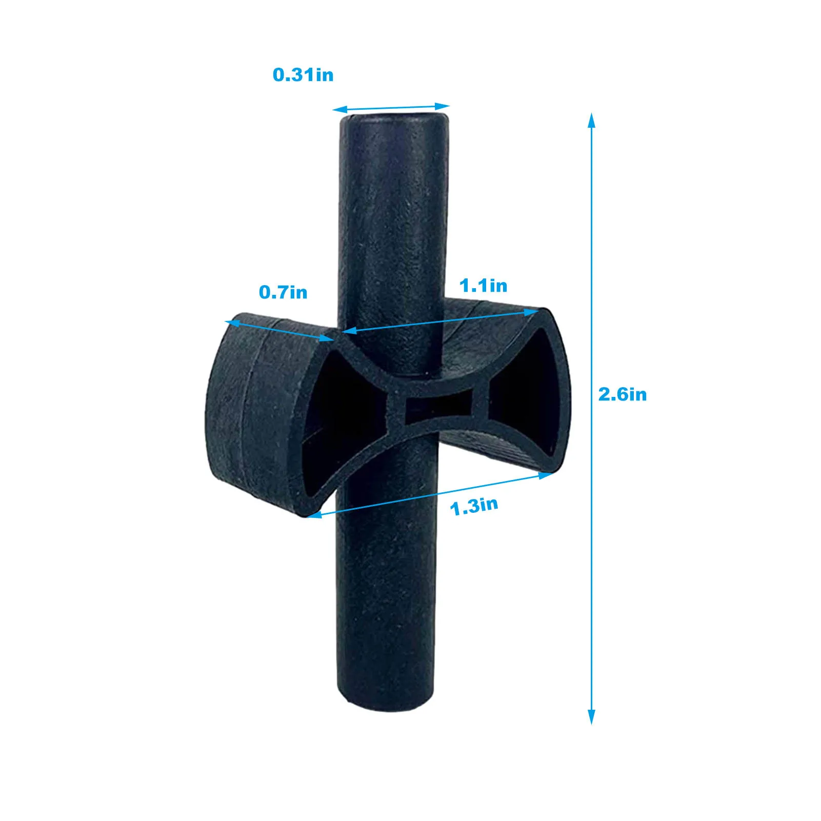 12PCS/Set Trampoline Enclosure Pole Gap Spacers ABS Trampoline Safety Shell Trampoline Replacement Parts Accessories
12PCS/Set Trampoline Enclosure Pole Gap Spacers ABS Trampoline Safety Shell Trampoline Replacement Parts Accessories