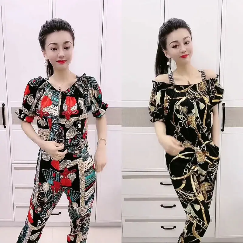 Summer new big size loose foreign style fat sister Jumpsuit female fashion leisure sexy temperament show thin Jumpsuit
Summer new big size loose foreign style fat sister Jumpsuit female fashion leisure sexy temperament show thin Jumpsuit