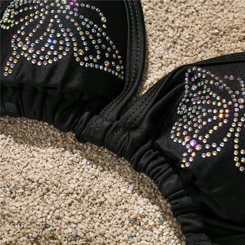 INGAGA Sexy Bikinis Micro Swimsuits Thong Swimwear Women High Cut Biquini Strap Halter Beachwear Black Push Up Bathing Suits
INGAGA Sexy Bikinis Micro Swimsuits Thong Swimwear Women High Cut Biquini Strap Halter Beachwear Black Push Up Bathing Suits