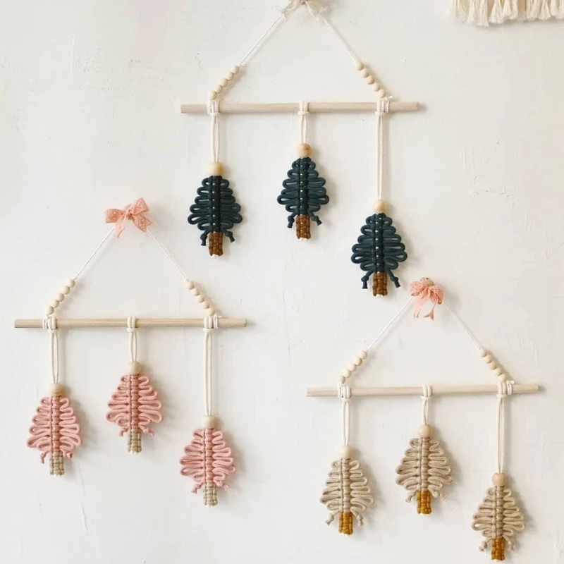 OOTDTY INS Hand Woven Cotton Thread Christmas Tree Shape Wall Hanging Toys Home Decor Kids Christmas Gift Children's Room Decor
OOTDTY INS Hand Woven Cotton Thread Christmas Tree Shape Wall Hanging Toys Home Decor Kids Christmas Gift Children's Room Decor