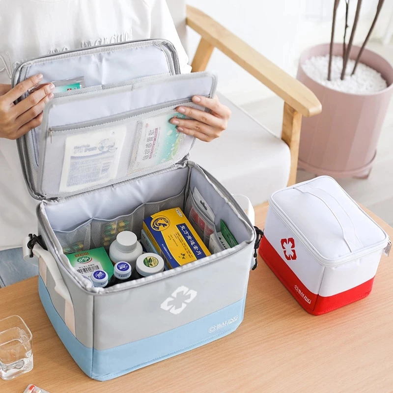 Foldable First Aid Kit Medicine Box Portable Fabric Large Capacity Multi-functional Layered Storage Box Container
Foldable First Aid Kit Medicine Box Portable Fabric Large Capacity Multi-functional Layered Storage Box Container