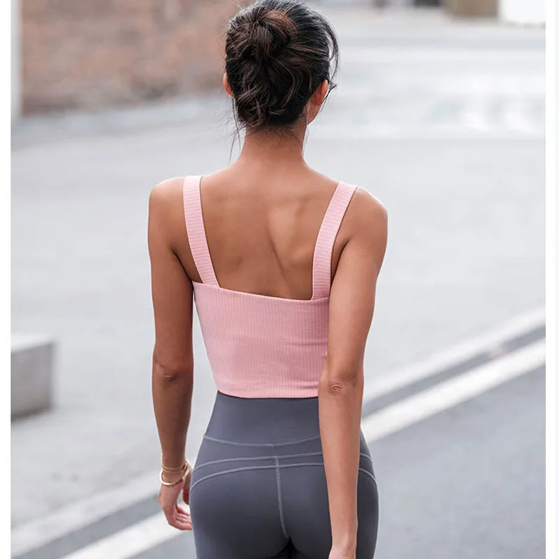 Soft Material Women Sports Bra Workout Gym Fitness Vest Running Bra Yoga Bra Vest Fitness Crop Tops
Soft Material Women Sports Bra Workout Gym Fitness Vest Running Bra Yoga Bra Vest Fitness Crop Tops