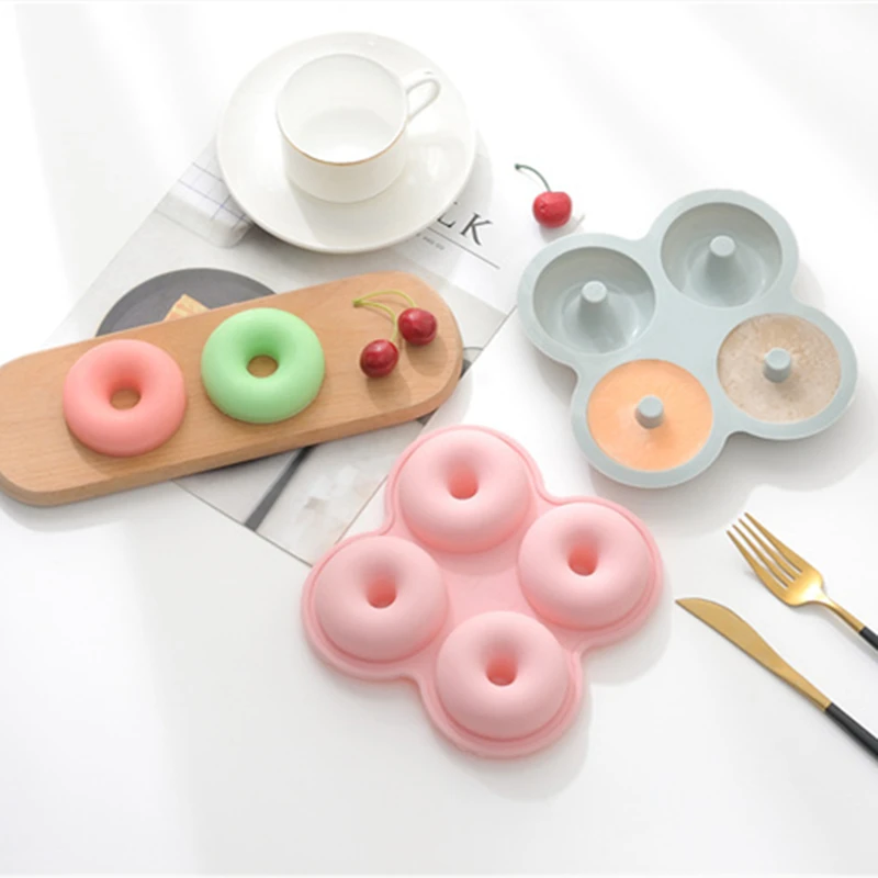 4 Cavity Donut Creative Cake Silicone Mold Home Kitchen Baking tray Cake Silicone Molds Cooking Bakeware Bake Tools Moulds brush
4 Cavity Donut Creative Cake Silicone Mold Home Kitchen Baking tray Cake Silicone Molds Cooking Bakeware Bake Tools Moulds brush