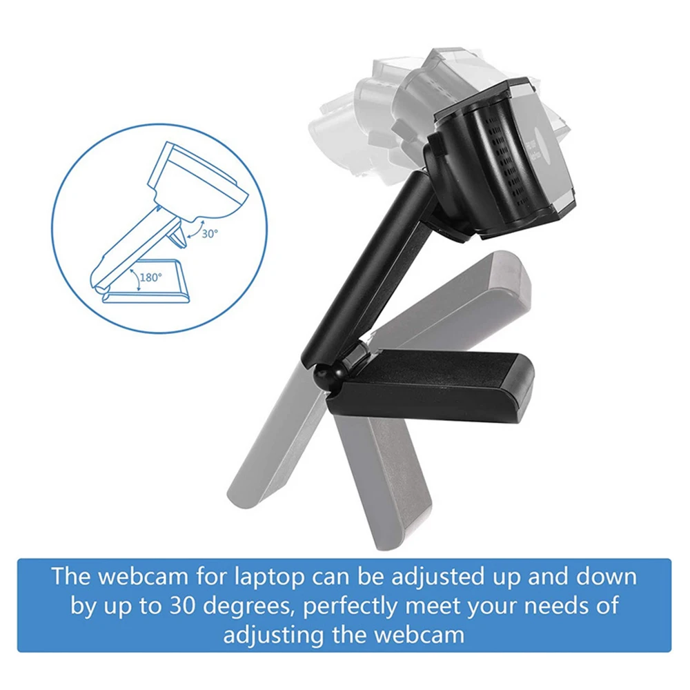 Mini Webcam with Microphone HD 1080P 4K 5MP Auto Focus Web Camera PC Laptop Computer Cam for Video Live Streaming Meeting
Mini Webcam with Microphone HD 1080P 4K 5MP Auto Focus Web Camera PC Laptop Computer Cam for Video Live Streaming Meeting