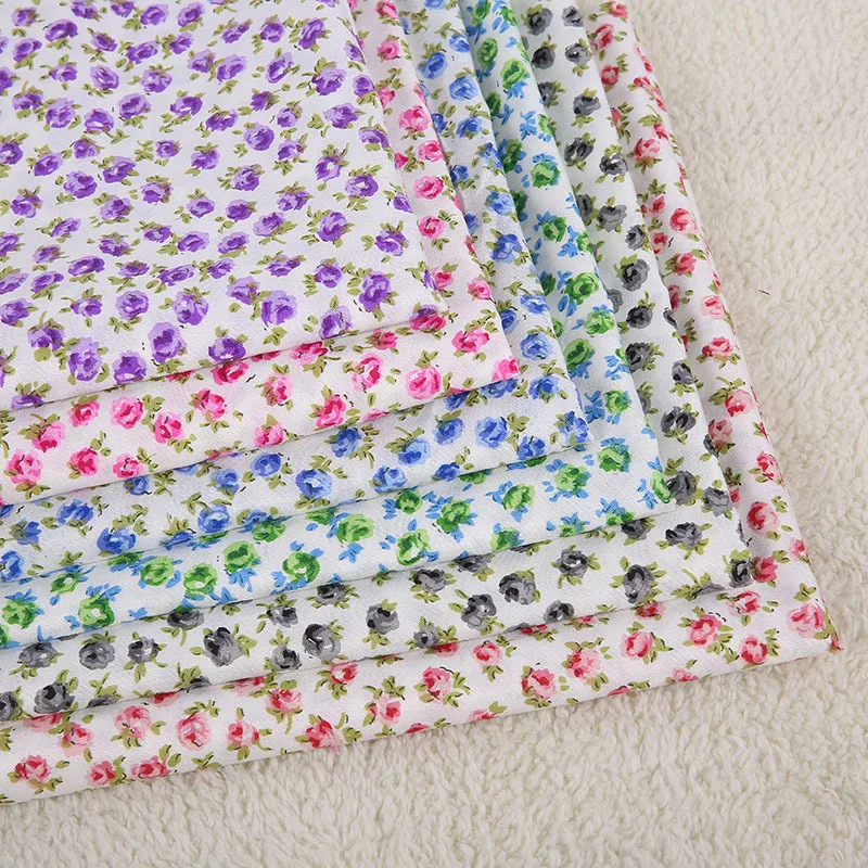 100*150cm Rose Floral Cotton Printed Cloth Plain Fabrics for Sewing DIY Crafts Bag Patchwork Needlework By The Meters
100*150cm Rose Floral Cotton Printed Cloth Plain Fabrics for Sewing DIY Crafts Bag Patchwork Needlework By The Meters