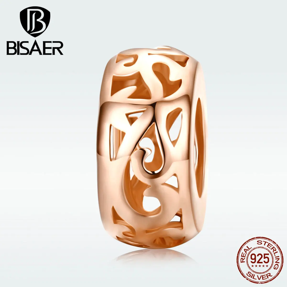 BISAER authentic 925 sterling silver flowers engraved spacer beads charms fit for charm bracelets silver 925 jewelry ECC716
BISAER authentic 925 sterling silver flowers engraved spacer beads charms fit for charm bracelets silver 925 jewelry ECC716