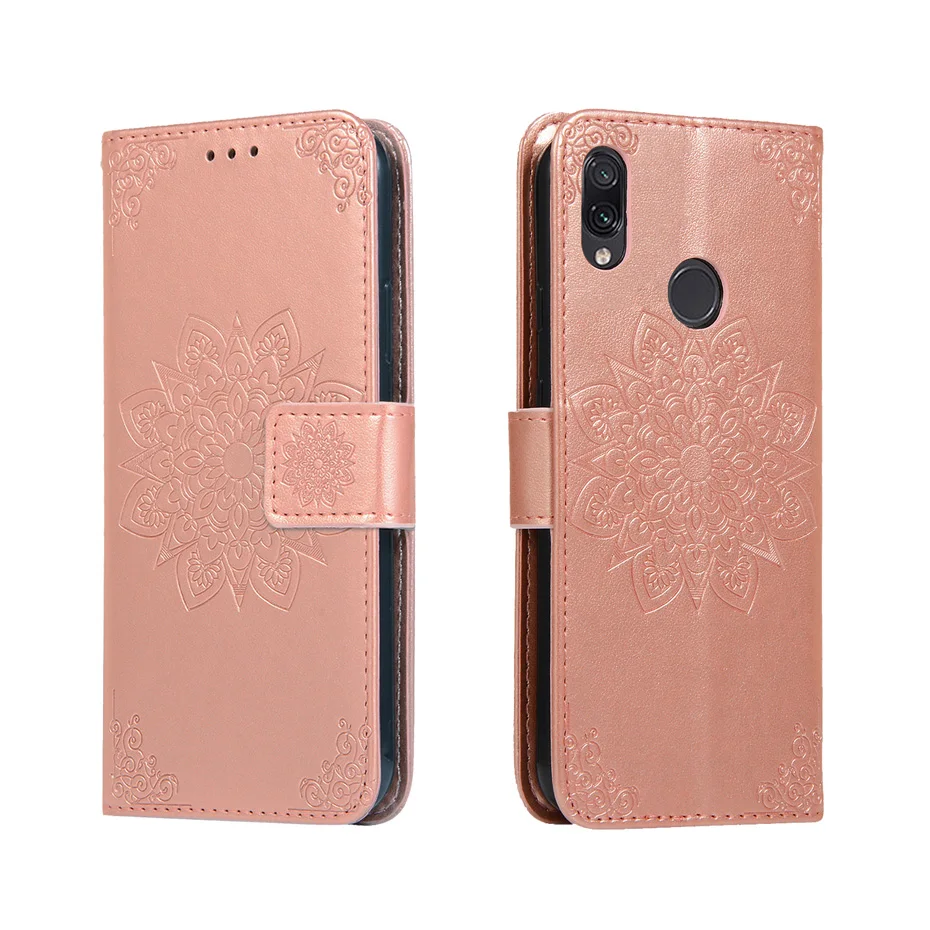 3d чехол-кошелек с цветочным рисунком на REDMI Note 8 Pro Red Rice K20 7A 7 PRO Чехол-книжка S для Xiao