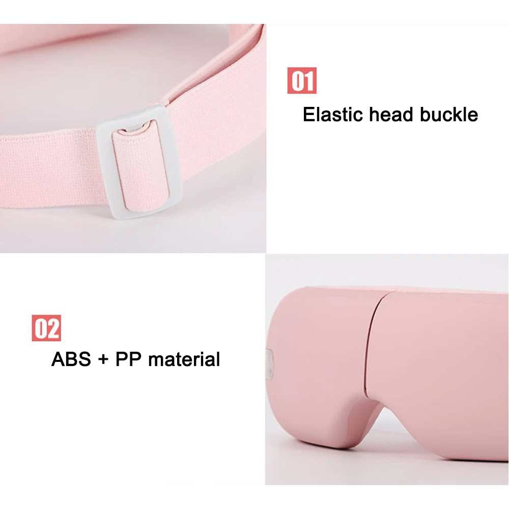 Eye Massager Bluetooth Smart Vibration Eye Care Device Hot Compress Glasses Instrument Foldable Music Eye Relax
Eye Massager Bluetooth Smart Vibration Eye Care Device Hot Compress Glasses Instrument Foldable Music Eye Relax