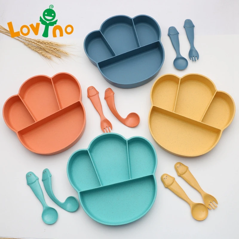 Baby Cute Bowl+Spoon+Fork Feeding Food Tableware Cartoon Kids Dishes Eating Gadgets Dinnerware Set Anti-hot Training Plate
Baby Cute Bowl+Spoon+Fork Feeding Food Tableware Cartoon Kids Dishes Eating Gadgets Dinnerware Set Anti-hot Training Plate