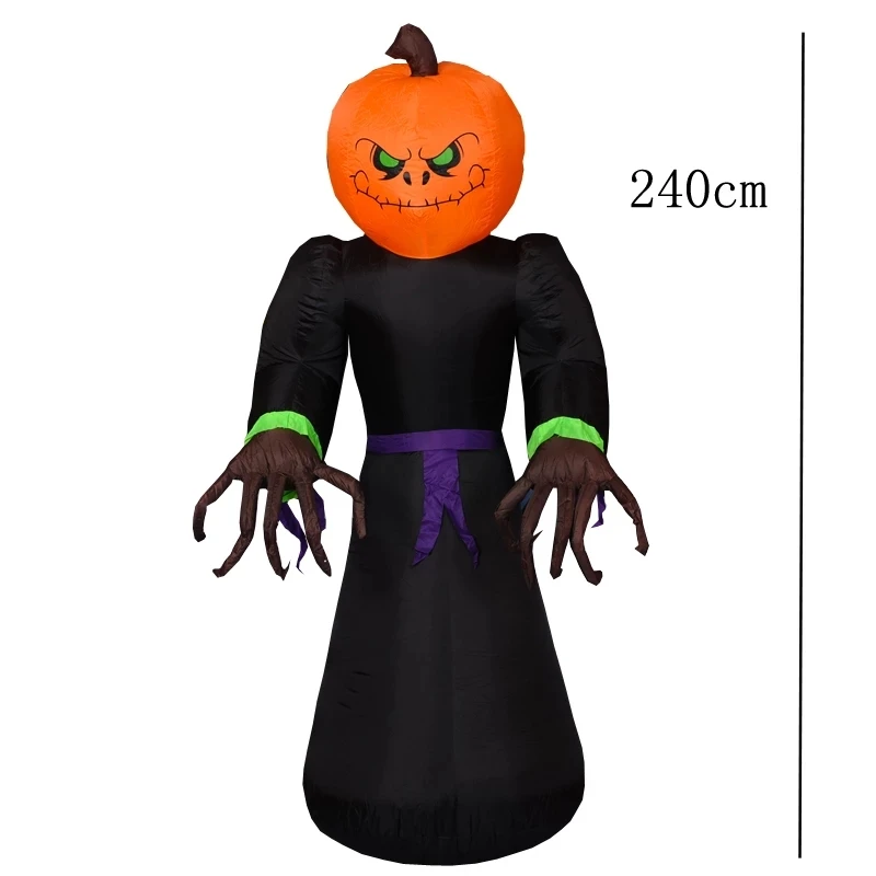 Led Halloween Inflatable Specter Pumpkin Skull Ghost Halloween Party Prop Party Festival Outdoor Horror Arrangement Ornament
Led Halloween Inflatable Specter Pumpkin Skull Ghost Halloween Party Prop Party Festival Outdoor Horror Arrangement Ornament