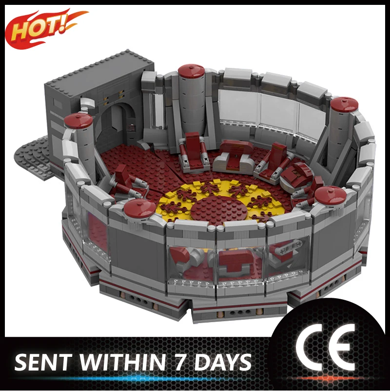 Street View Skyline MOC-23852 High Council Chamber Model Building Blocks Bricks Children's Assemble Toys
Street View Skyline MOC-23852 High Council Chamber Model Building Blocks Bricks Children's Assemble Toys