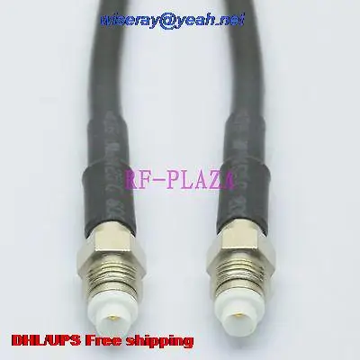 DHL/EMS 100 pcs Cable 20inch FME female jack to FME female jack RG58 RF Pigtail jumper cable with one year warranty-A2
DHL/EMS 100 pcs Cable 20inch FME female jack to FME female jack RG58 RF Pigtail jumper cable with one year warranty-A2