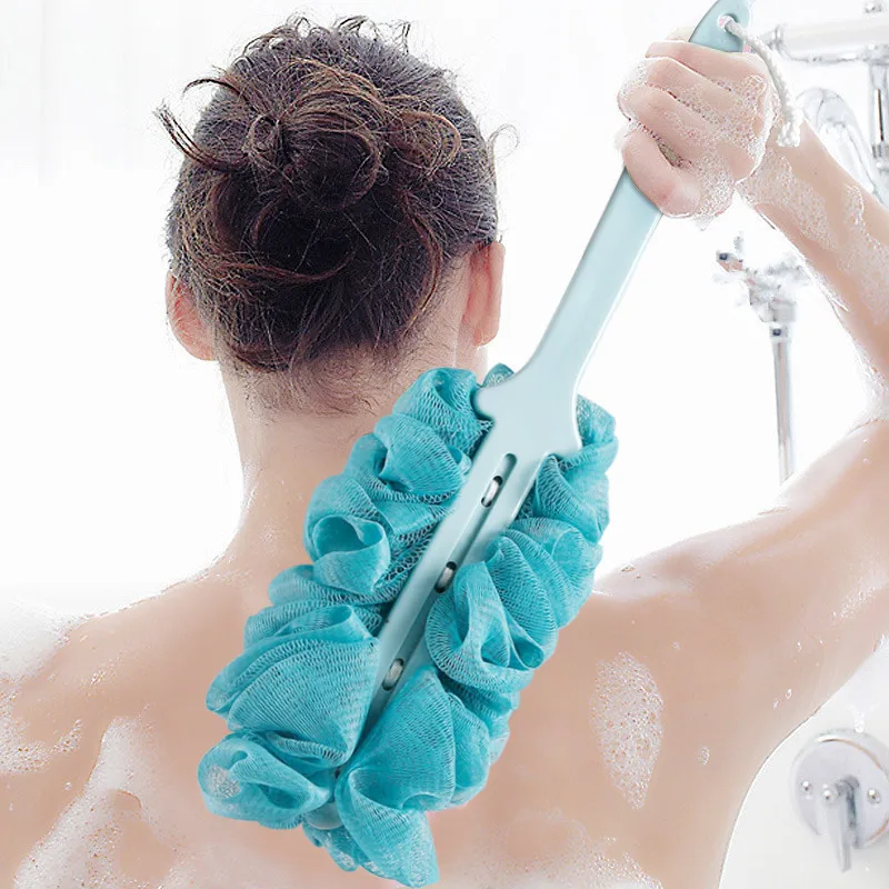 Fashion New Long Handle Hanging Soft Mesh Back Body Bath Shower Scrubber Brush Sponge For Bathroom Hot Sale
Fashion New Long Handle Hanging Soft Mesh Back Body Bath Shower Scrubber Brush Sponge For Bathroom Hot Sale
