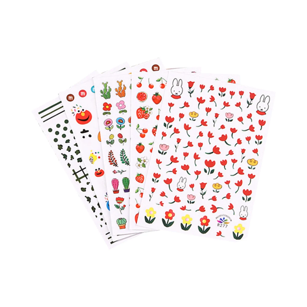 Children mm bean small fresh flower Cartoon Cute Nail Sticker Self-adhesive Nail Sticker DIY Sticker Nail Decoration
Children mm bean small fresh flower Cartoon Cute Nail Sticker Self-adhesive Nail Sticker DIY Sticker Nail Decoration