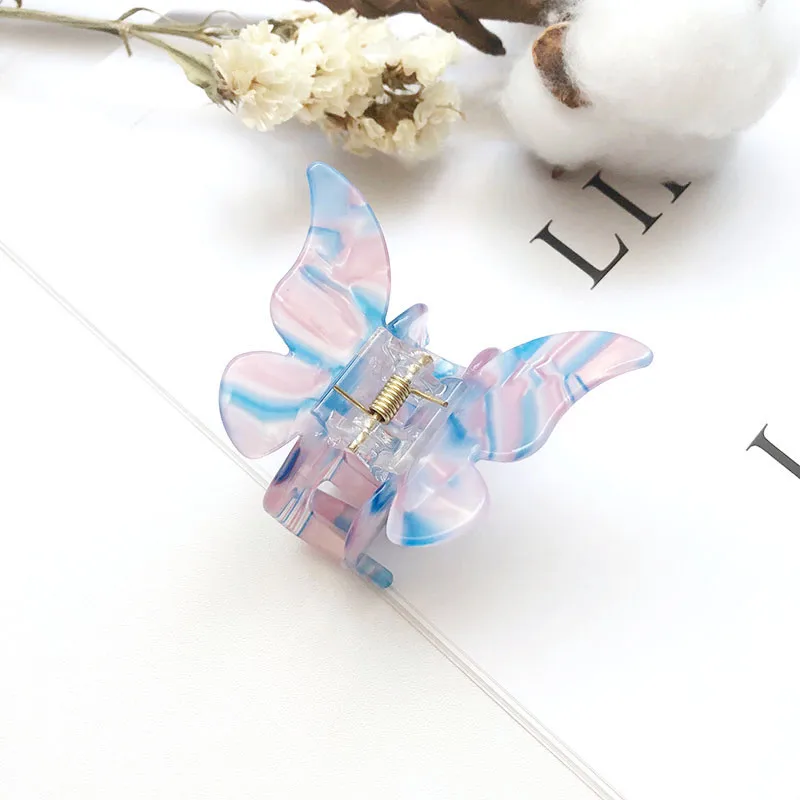 Sweet Fairy Butterfly Shape Hair Claws Clamps Marble Print Hair Clips Women Acetate Acrylic Hairpins Barrettes Hair Accessories
Sweet Fairy Butterfly Shape Hair Claws Clamps Marble Print Hair Clips Women Acetate Acrylic Hairpins Barrettes Hair Accessories