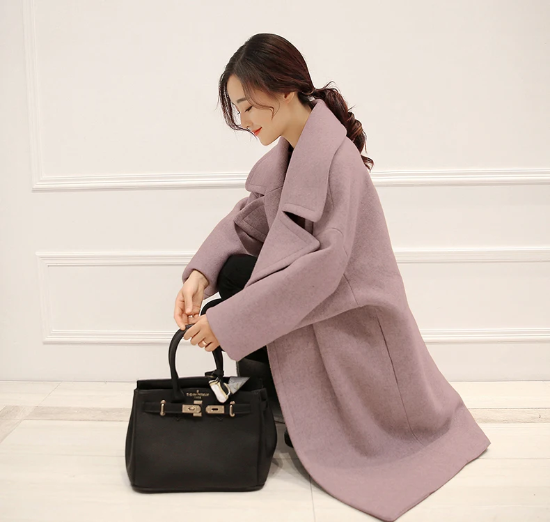 Woolen coat female European style cardigan lady outerwear long winter jacket women wool jackets woolen coat female
Woolen coat female European style cardigan lady outerwear long winter jacket women wool jackets woolen coat female