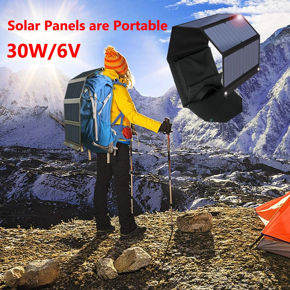 30W Foldable USB Solar Panel Solar Cell Portable Folding Waterproof Solar Panel Foldable 30W Dual USB Solar Panel Outdoor 
30W Foldable USB Solar Panel Solar Cell Portable Folding Waterproof Solar Panel Foldable 30W Dual USB Solar Panel Outdoor