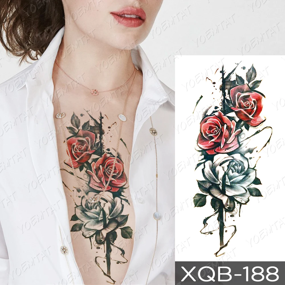 Waterproof Temporary Tattoo Sticker Feather Compass Owl Tattoos Eyes Skull Dragon Body Art Arm Fake Sleeve Tatoo Women Men
Waterproof Temporary Tattoo Sticker Feather Compass Owl Tattoos Eyes Skull Dragon Body Art Arm Fake Sleeve Tatoo Women Men