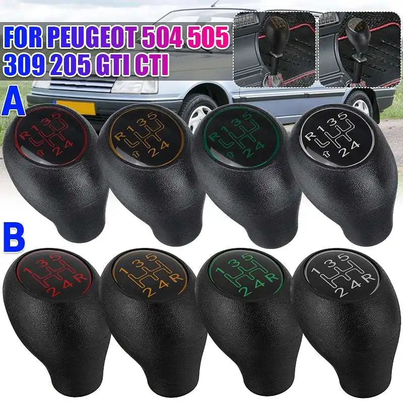 5 Speed Car Gear Shift Knob Lever Shifter Handball Plastic For Peugeot 504 505 205 309
5 Speed Car Gear Shift Knob Lever Shifter Handball Plastic For Peugeot 504 505 205 309