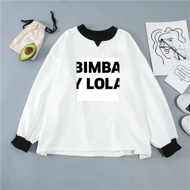 Kpop Ullzang ins bf tide Pullover Fake two black and white Women Oversize Casual Sweatshirt Female Tops 90s Sexy Mujer Clothes
Kpop Ullzang ins bf tide Pullover Fake two black and white Women Oversize Casual Sweatshirt Female Tops 90s Sexy Mujer Clothes