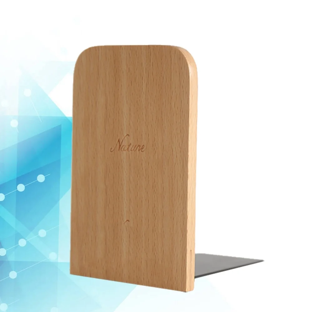 2 Pcs Wood Bookends Hand Crafted Beech Wood Bookends Heavy Wooden Bookend for Book Stand
2 Pcs Wood Bookends Hand Crafted Beech Wood Bookends Heavy Wooden Bookend for Book Stand