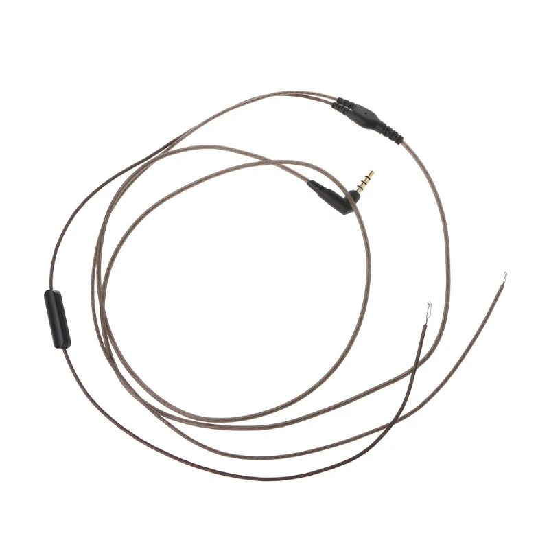 1.2m With Mic DIY Earphone Cable High Quality Replacement Cable Wire For Repair New
1.2m With Mic DIY Earphone Cable High Quality Replacement Cable Wire For Repair New