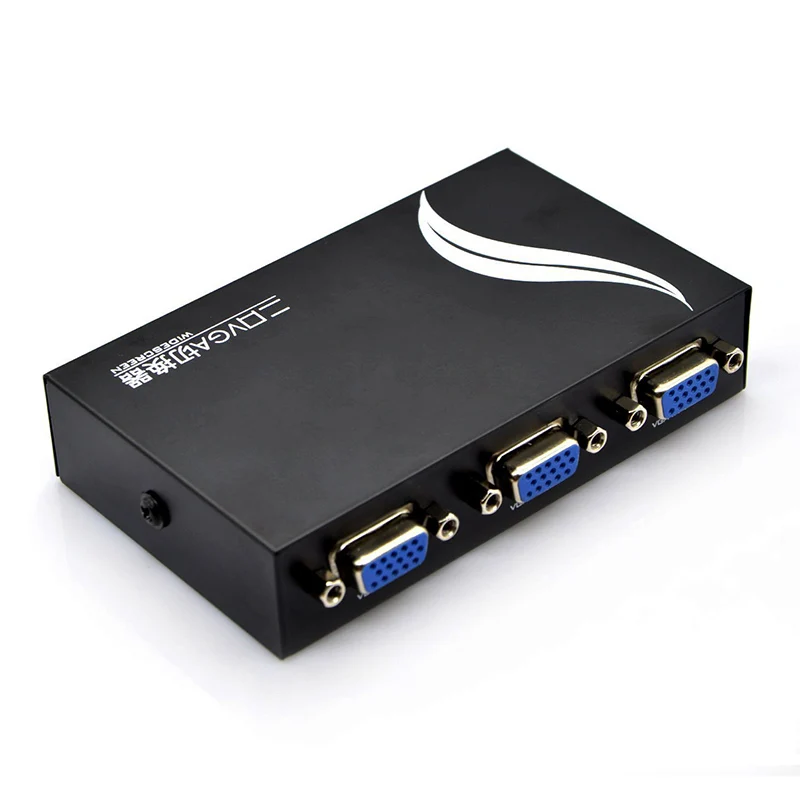 2-портовый переключатель 2 в 1 выключатель двухсторонний VGA видеопереключатель